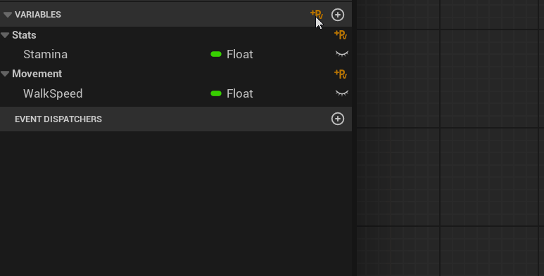 Default Category Button