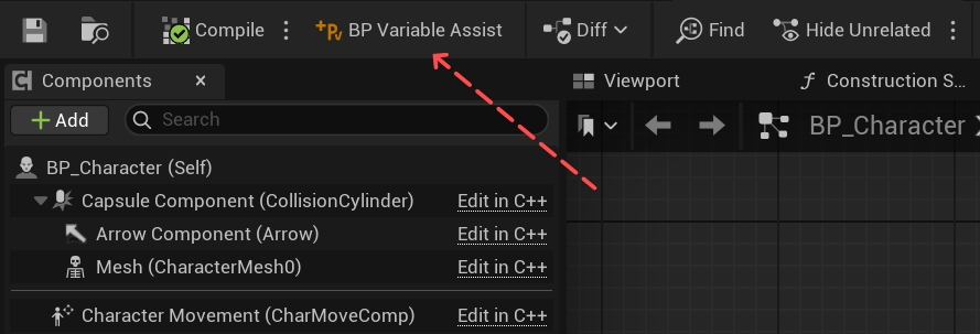 Toolbar Button